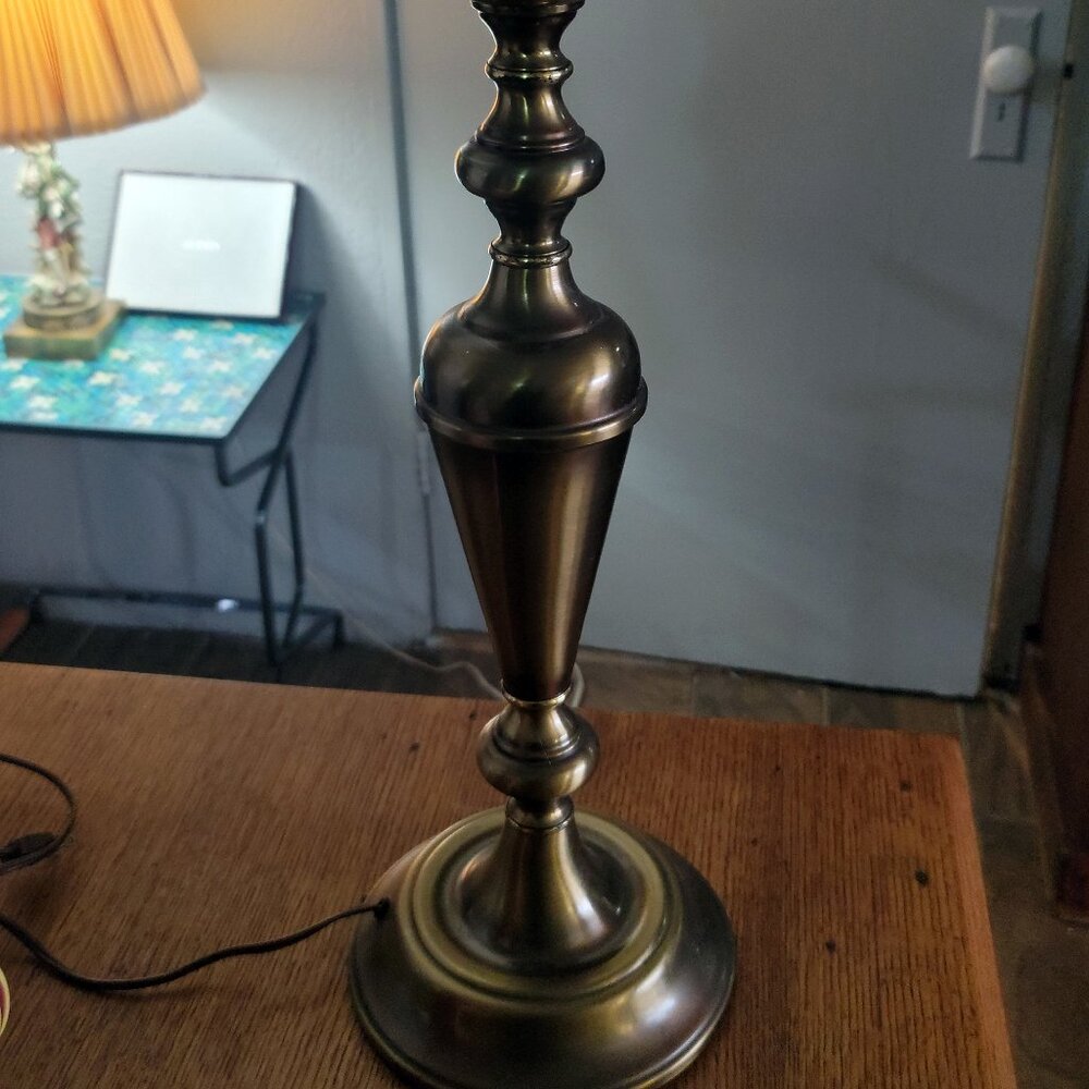 Vintage Brass Table Lamp